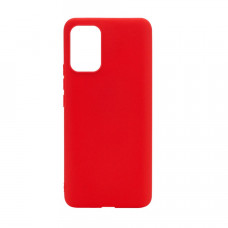 Силиконовая накладка Silicone Case для Xiaomi Redmi Note 10 Red