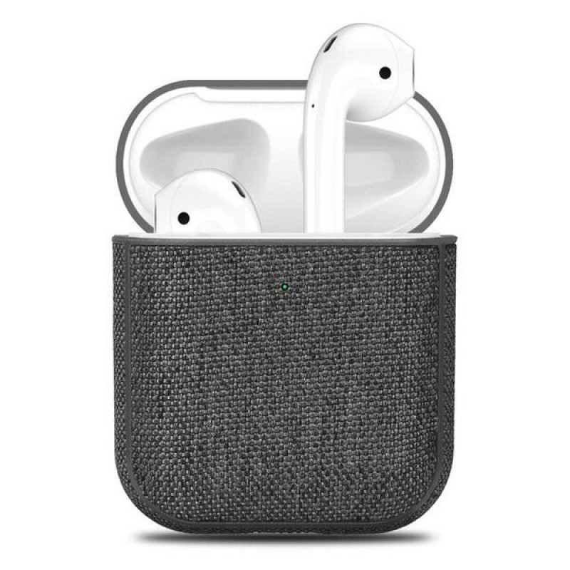 Чохол для навушників Apple AirPods/AirPods2 Texyile Grey
