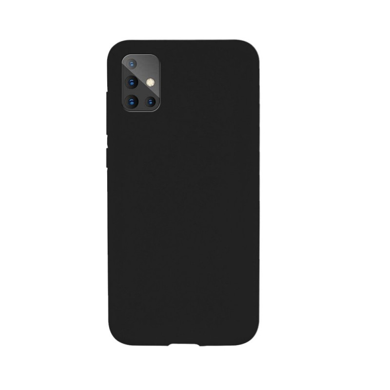 Силіконова накладка SMTT-Soft Touch для Samsung A51/A515 Black