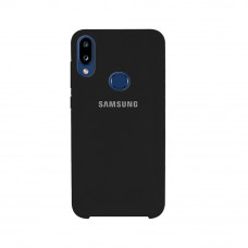 Силіконова накладка Silicone Case для Samsung A10s/A107 2019 Black