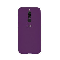 Силіконова накладка Silicone Case для Xiaomi Redmi 8 Violet