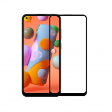 Защитное стекло 5D Lion Full Glue для Samsung A11/A115 2020 Black