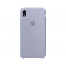 Силіконова накладка Silicone Case для iPhone XR Lavender
