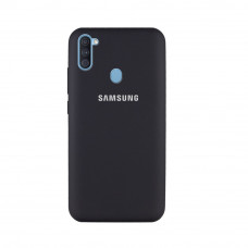 Силіконова накладка Silicone Case для Samsung M11/A11 2020 Black