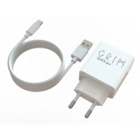 Сетевое зарядное устройство Grim Quick Pro CQP0119T Travel Charger+Lightning