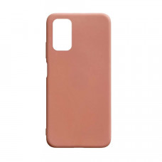 Силіконова накладка Silicone Case для Xiaomi Poco M3 Pink Sand