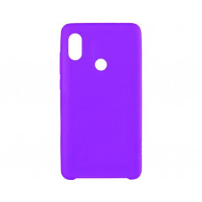 Силіконова накладка Silicone Case для Xiaomi Redmi 6 Pro/Mi A2 Violet