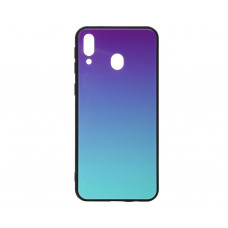 Силіконова накладка Gradient Glass для Samsung M20 2019 M205 Violet