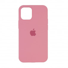 Силіконова накладка Silicone Case Full для iPhone 13 Pro Max Pink