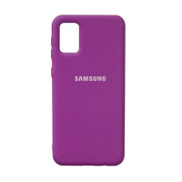 Силіконова накладка Silicone Case для Samsung A03s/A037 2021 Grape