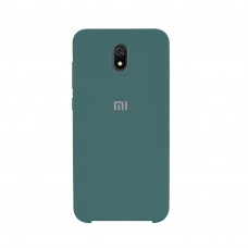 Силіконова накладка Silicone Case для Xiaomi Redmi 8A Green pine