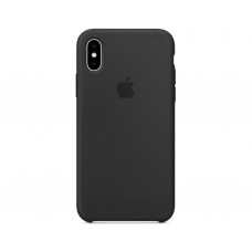 Силіконова накладка для iPhone X/XS Silicone Case Space Grey