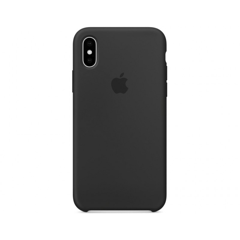 Силіконова накладка для iPhone X/XS Silicone Case Space Grey