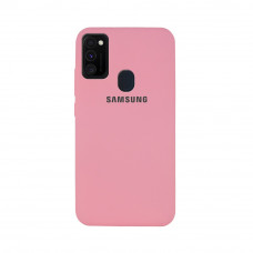 Силіконова накладка Silicone Case для Samsung M21 2020 M215 Pink