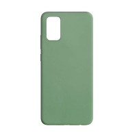 Силиконовая накладка Silicone Case для Samsung A02S/A025 2021 Olive