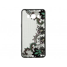 Пластиковая накладка Samsung J2 Prime G532 Rock Tatoo Art Color Flowers