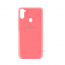 Силіконова накладка Silicone Case для Samsung M11/A11 2020 Peach