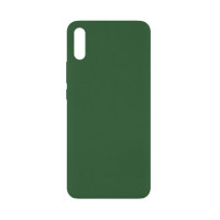 Силіконова накладка Silicone Case для Xiaomi Redmi 9A Dark Green