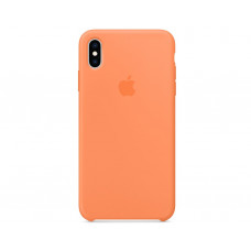 Силіконова накладка для iPhone X/XS Silicone Case Peach
