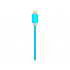 USB-кабель HOCO UPL09 Metal Carbon Lightning Blue