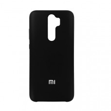 Силиконовая накладка Soft Silicone Case для Xiaomi Redmi Note 8 Pro Black