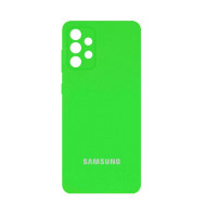 Силіконова накладка Silicone Case для Samsung A52/A525 2021 Lime