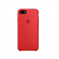 Силіконова накладка Silicone Case для iPhone 7/8 Red