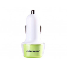 Автомобильное зарядное устройство Nillkin Jelly Car Charger 2.4 A Green