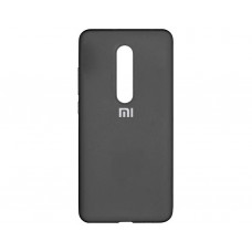 Силіконова накладка Silicone Case для Xiaomi Mi 9T Black