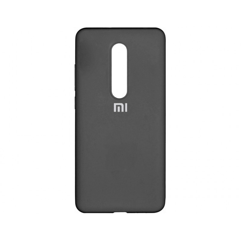 Силіконова накладка Silicone Case для Xiaomi Mi 9T Black