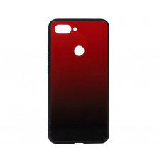 Силіконова накладка Gradient Glass для Xiaomi Mi 8 Life Red