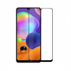 Защитное стекло Flexible Ceramics 9D для Samsung A31/A315 2020 Black