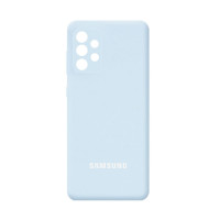 Силіконова накладка Silicone Case для Samsung A52/A525 2021 Azure