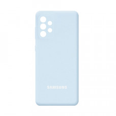 Силіконова накладка Silicone Case для Samsung A52/A525 2021 Azure