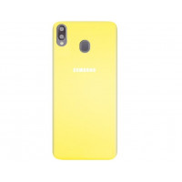 Силіконова накладка Silicone Case для Samsung A30 2019 A305 Yellow