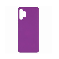 Силиконовая накладка Soft Silicone Case для Samsung A32 2021 Purple