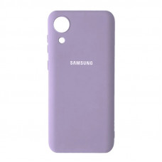 Силіконова накладка Silicone Case для Samsung A03 Core/A032 2022 Violet