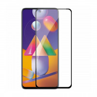 Защитное стекло 9D Ceramic для Samsung M31s/M317 2020 Black