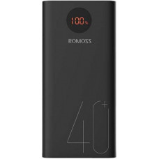 Зовнішній акумулятор Power Bank Romoss 40000mAh 18W Black (PEA40-112-2135)