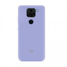 Силіконова накладка Soft Silicone Case для Xiaomi Redmi Note 9 Pro/ Note 9 Lilac