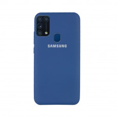 Силіконова накладка Silicone Case для Samsung M31 2020 M315 Dark blue