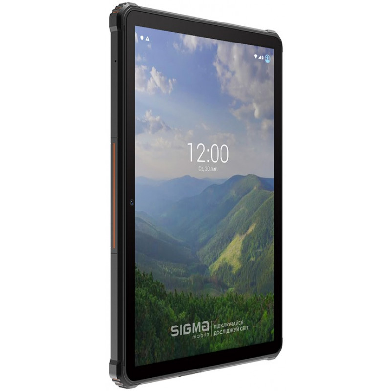Планшет Sigma mobile Tab A1025 4/64GB 4G Dual Sim Black-Orange