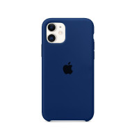 Силіконова накладка Silicone Case для iPhone 11 Dark Blue