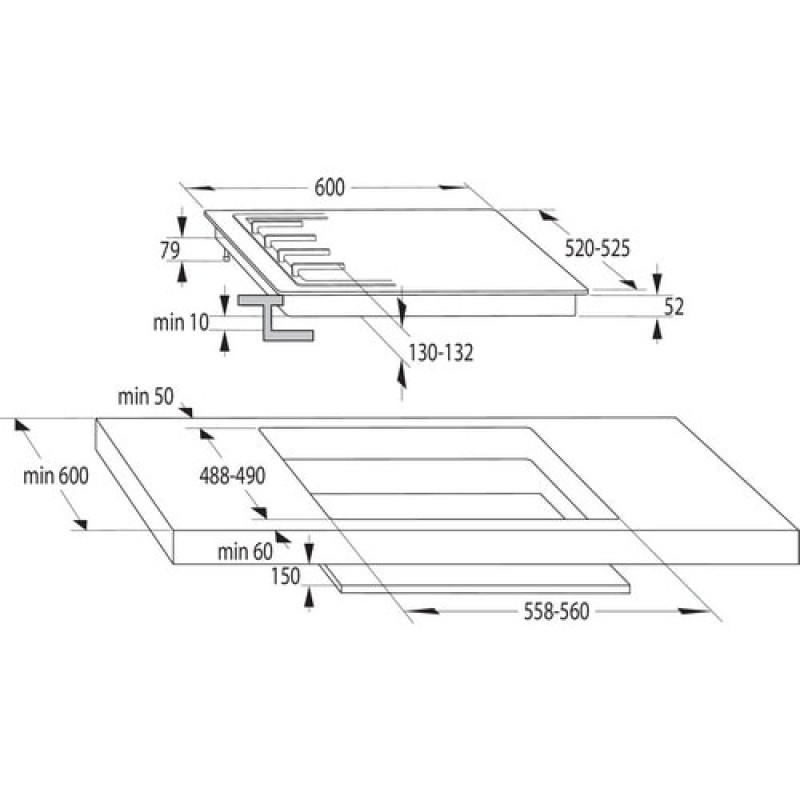 Варочная поверхность Gorenje GCE691BSC