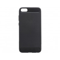 Силиконовая накладка Polished Carbon Huawei Y5 2018/ Y5 Prime/ Honor7A Black