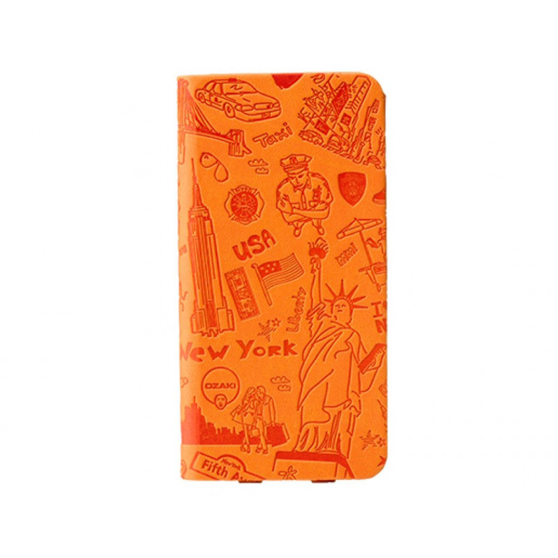 Чехол-книжка OZAKI O!coat Travel iPhone 6 New York