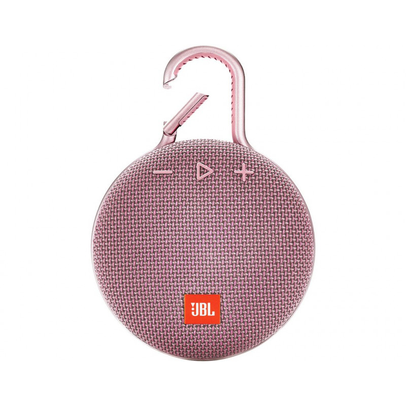 Портативная акустика JBL Clip 3 Pink (JBLCLIP3PINK)