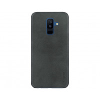 Шкіряна накладка T-PHOX Samsung A8 Plus 2018/A730 Vintage Black
