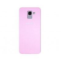 Силіконова накладка Silicone Case для Samsung J6 2018 J600 Pink