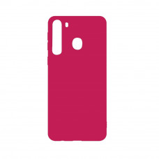 Силіконова накладка Silicone Case для Samsung A21 2020 A215 Rose Red